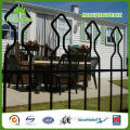 Hot selling galvanised decorative steel fence supplier